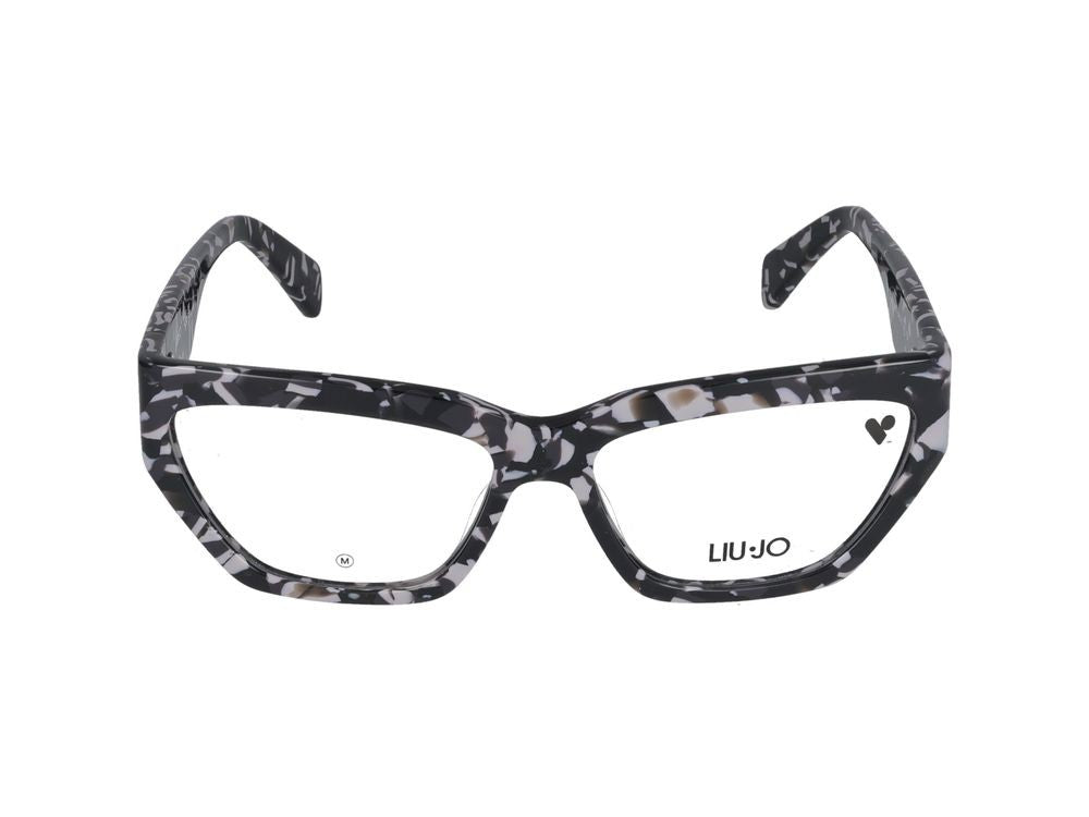 Liu Jo Eyeglasses Lj2792 013 Black Grey Textured 56/15/135