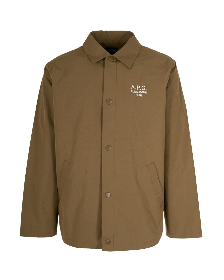 A.P.C. Jacket With Logo Embroidery
