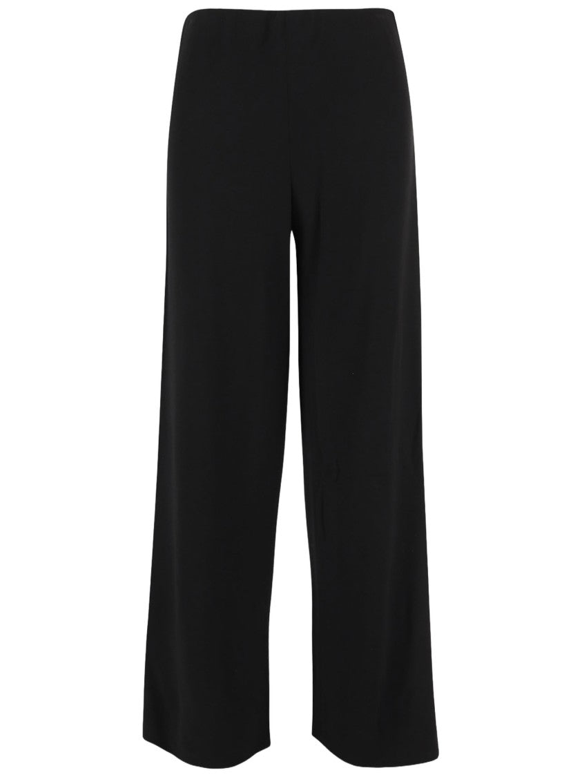 Vince Wide-Leg Pants With Elasticated Waistband And Relaxed Silhouette