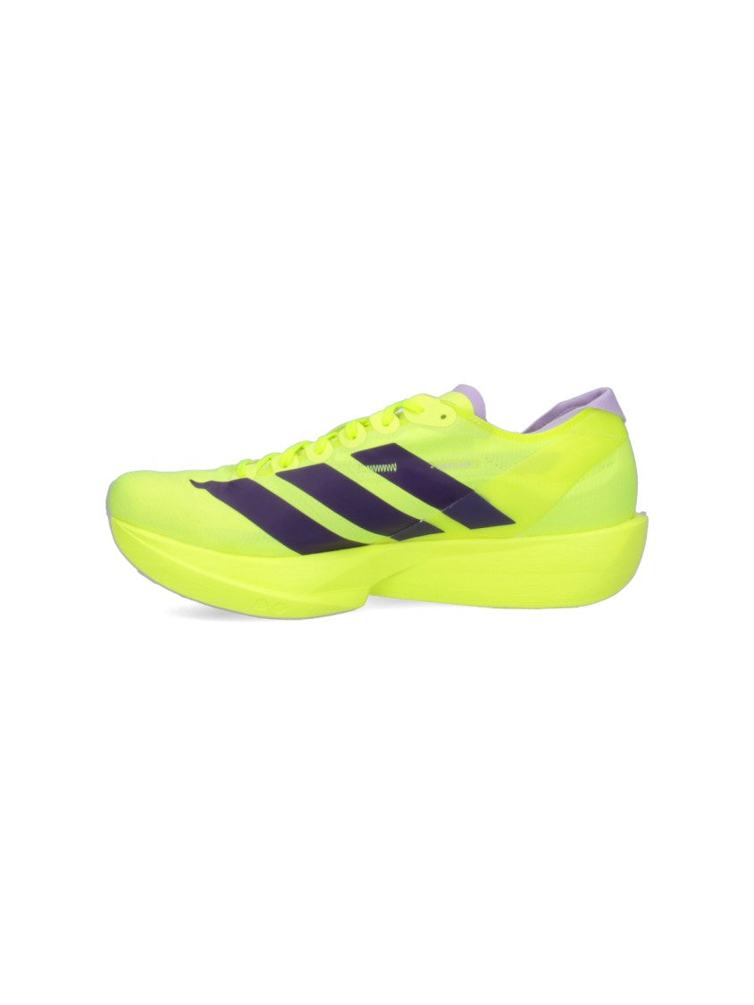 Adidas Aerodynamic Sneakers With Vibrant Neon Yellow Base