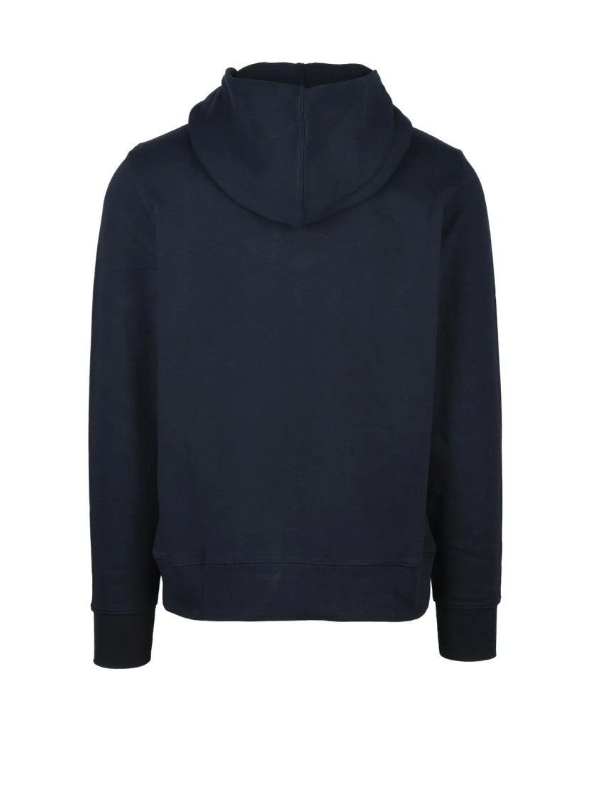 Tommy Hilfiger Blue Deep Cotton Hoodie