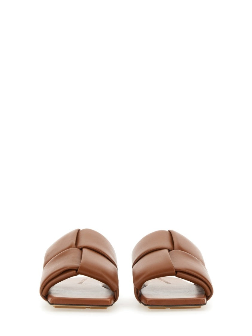 Bottega Veneta Padded Upper Sandal Mule With Low Heel