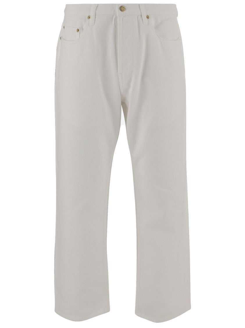 Golden Goose Wide Leg Cotton Denim Jeans