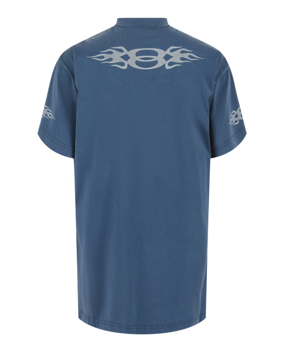 Balenciaga Burning Unity Oversized T-Shirt