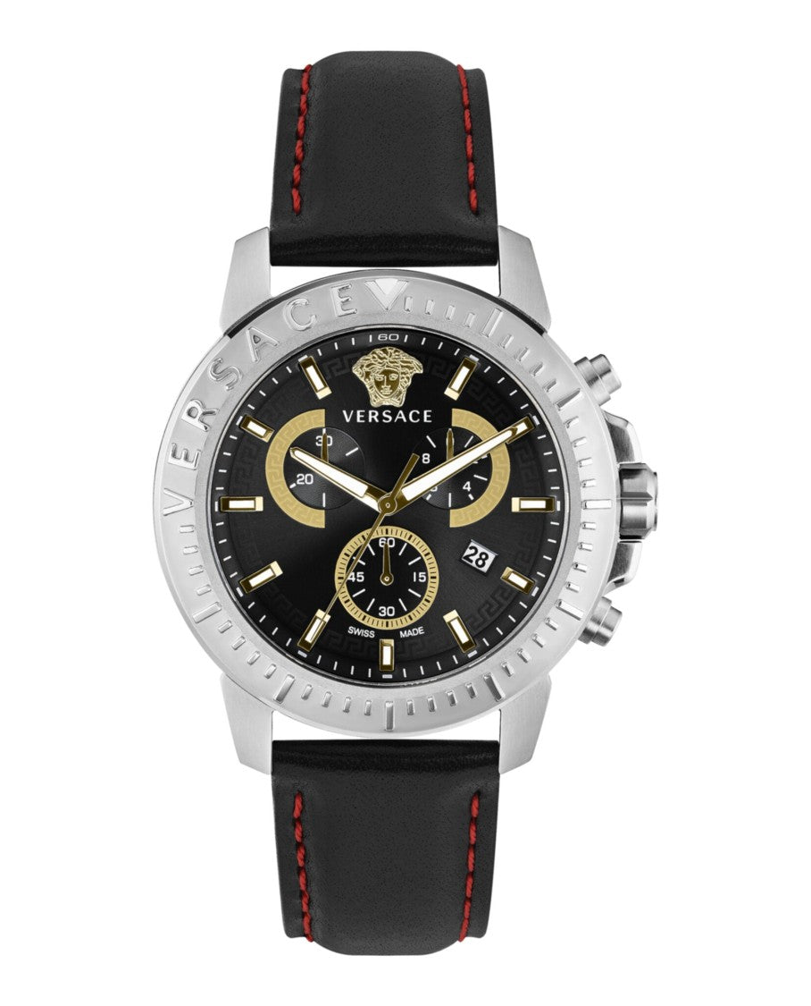 Versace New Chrono Strap Watch