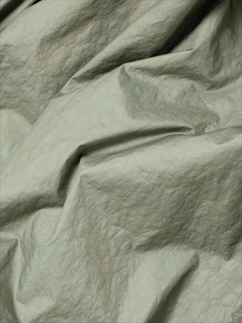 Stone Island Lightweight Crinkled Texture Bomber Jacket With Flap Pockets