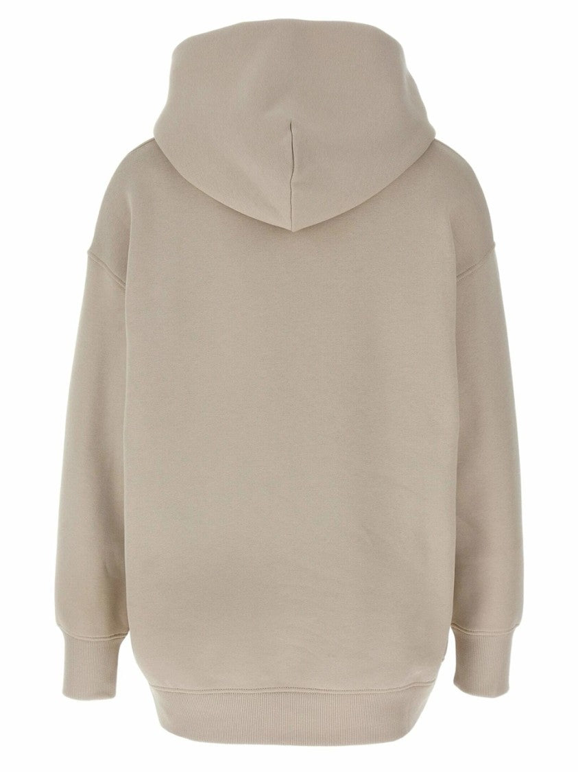 Max Mara Relaxed-Fit Hoodie With Graphic Text Detail