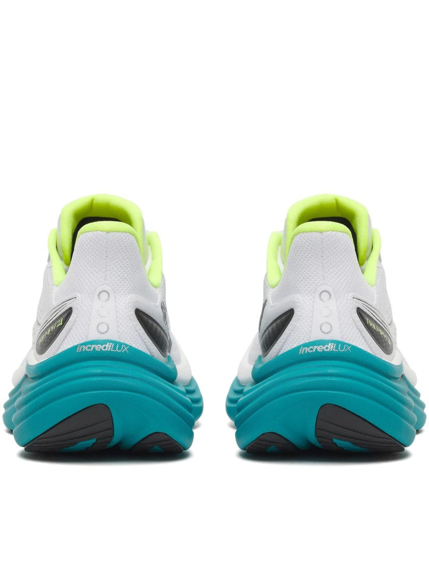 Saucony Teal Midsole Breathable Mesh Sneakers