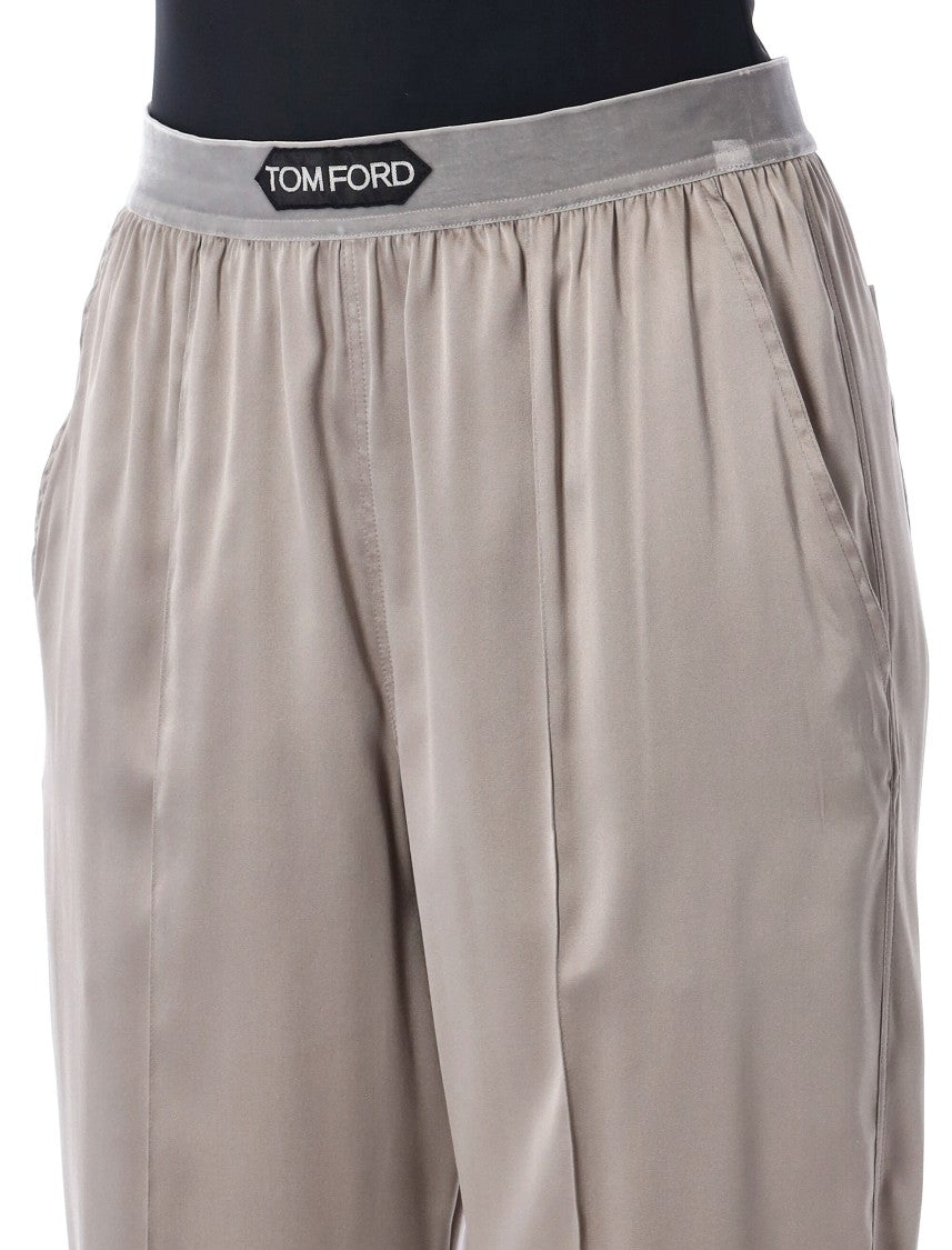 Tom Ford Silk Satin Pijama Pant