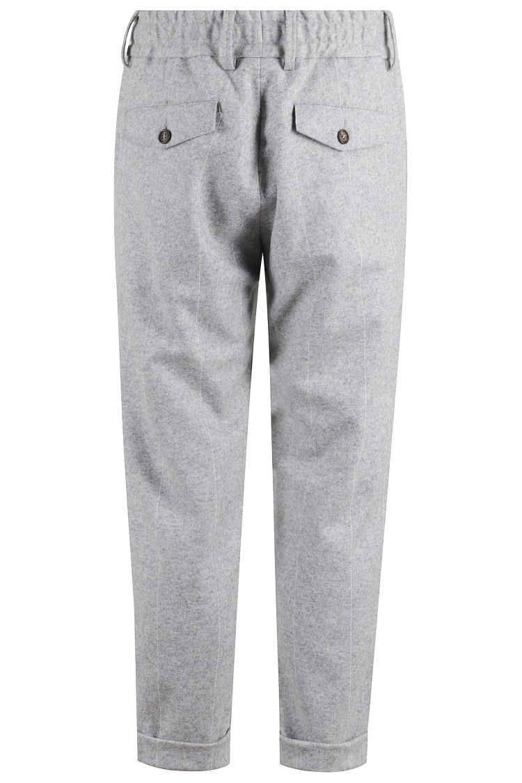 Eleventy Jogger Pants With Elastic Waistband