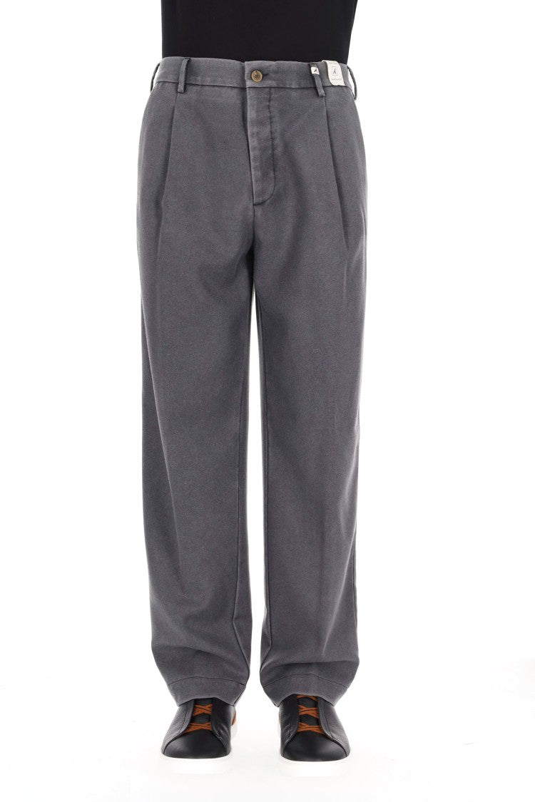 Myths Ade-P Over Fit Virgin Wool Delavé Trousers