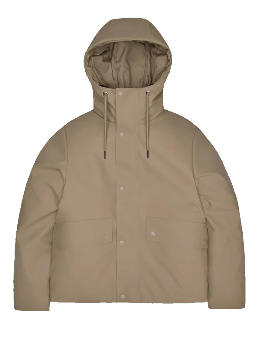 Rains Cropped Hooded Jacket