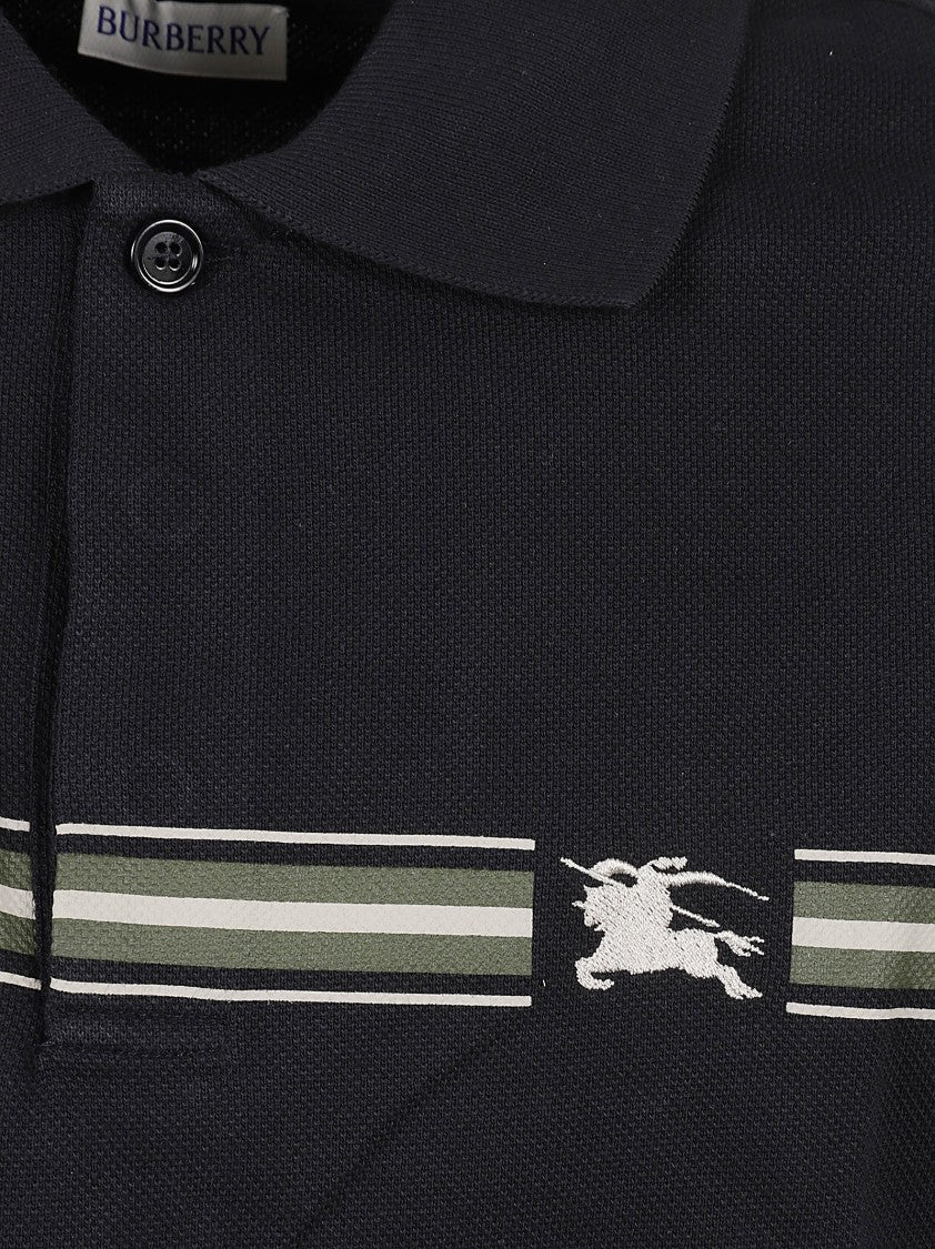 Burberry Structured Collar Polo Shirt