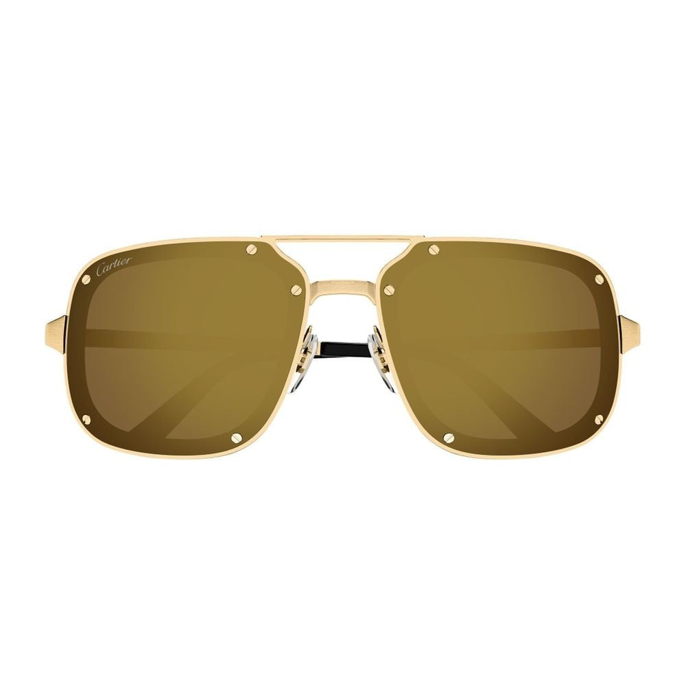 Cartier Ct0194s Santos De Aviator Sunglasses