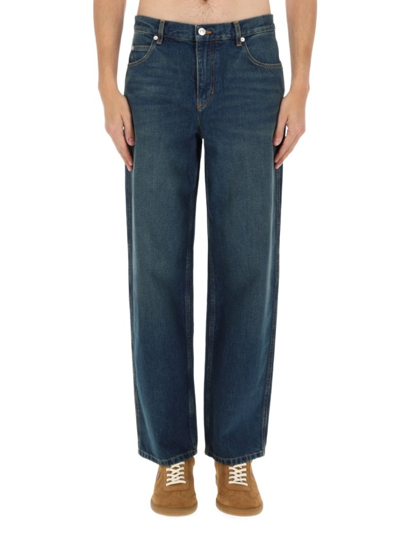 Isabel Marant Jorjey Denim Wide-Leg Jeans