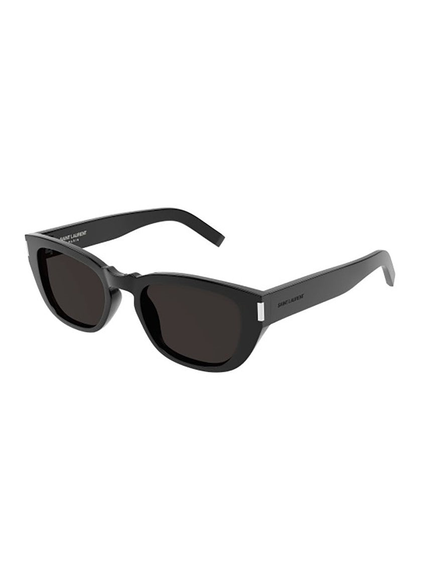 Saint Laurent Sl 601 Sunglasses With Angular Silhouette And Glossy Finish