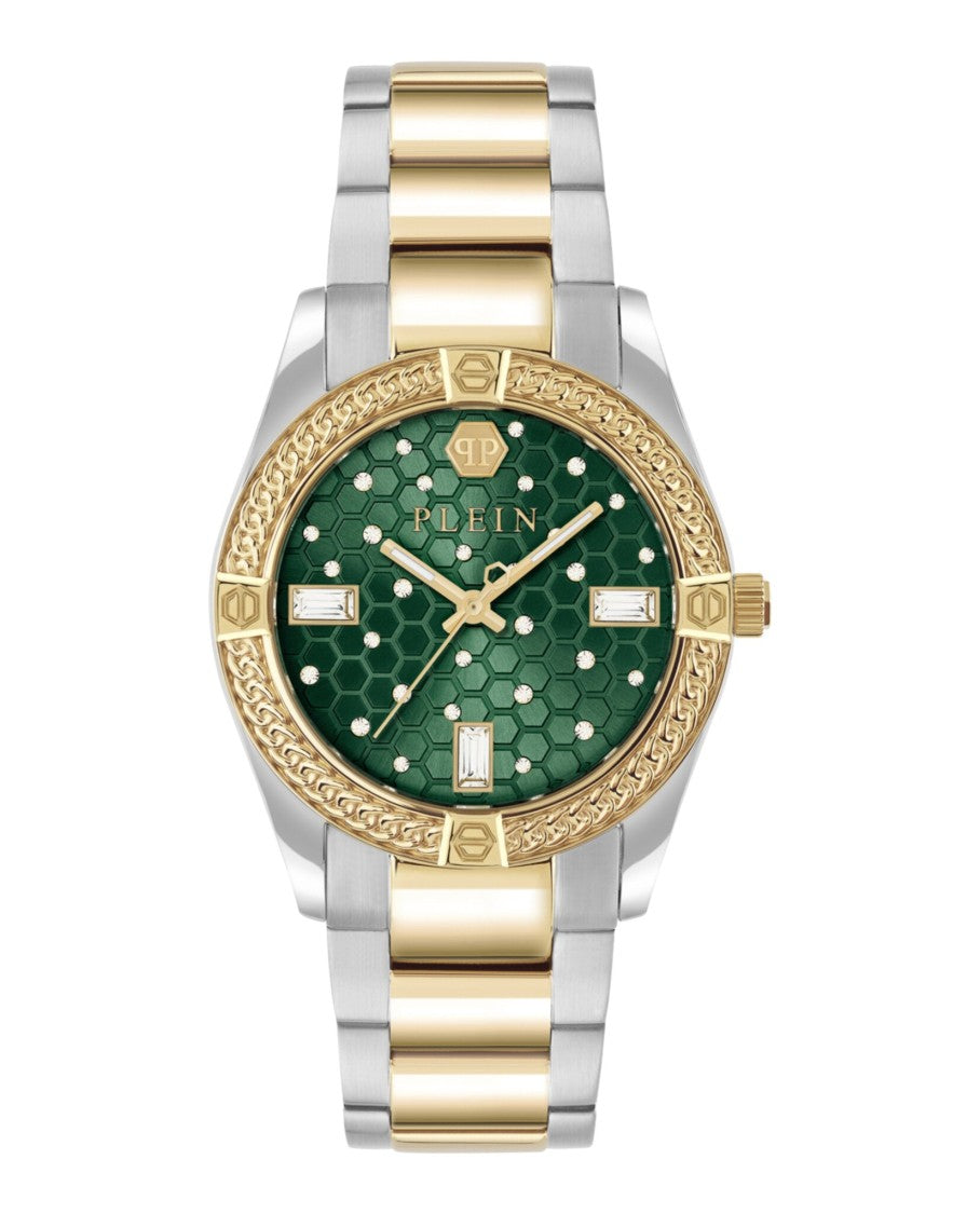 Philipp Plein Plein Icon Chain Crystal Watch