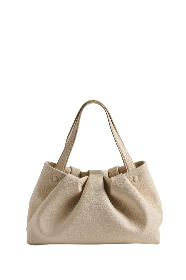 Themoirè Athena Bottalato Gathered Design Tote Handbag