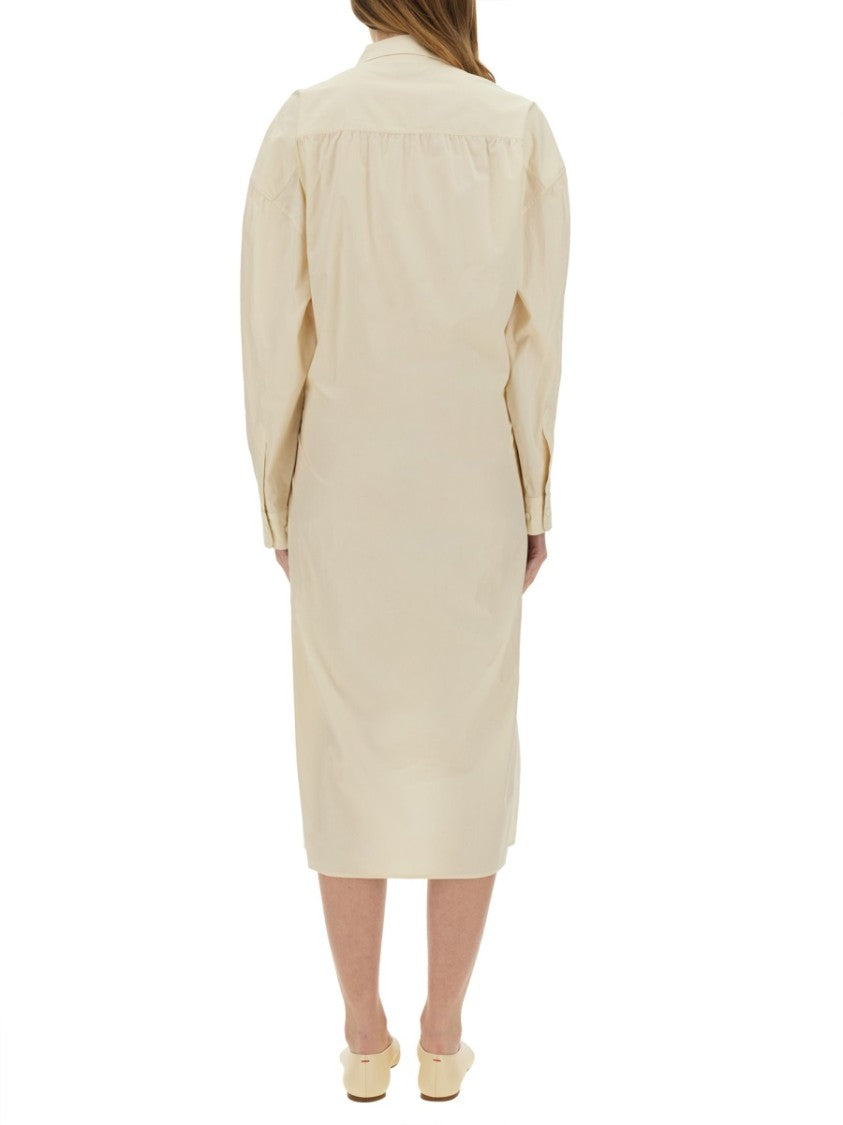 Lemaire "Straight Collar Twisted" Dress