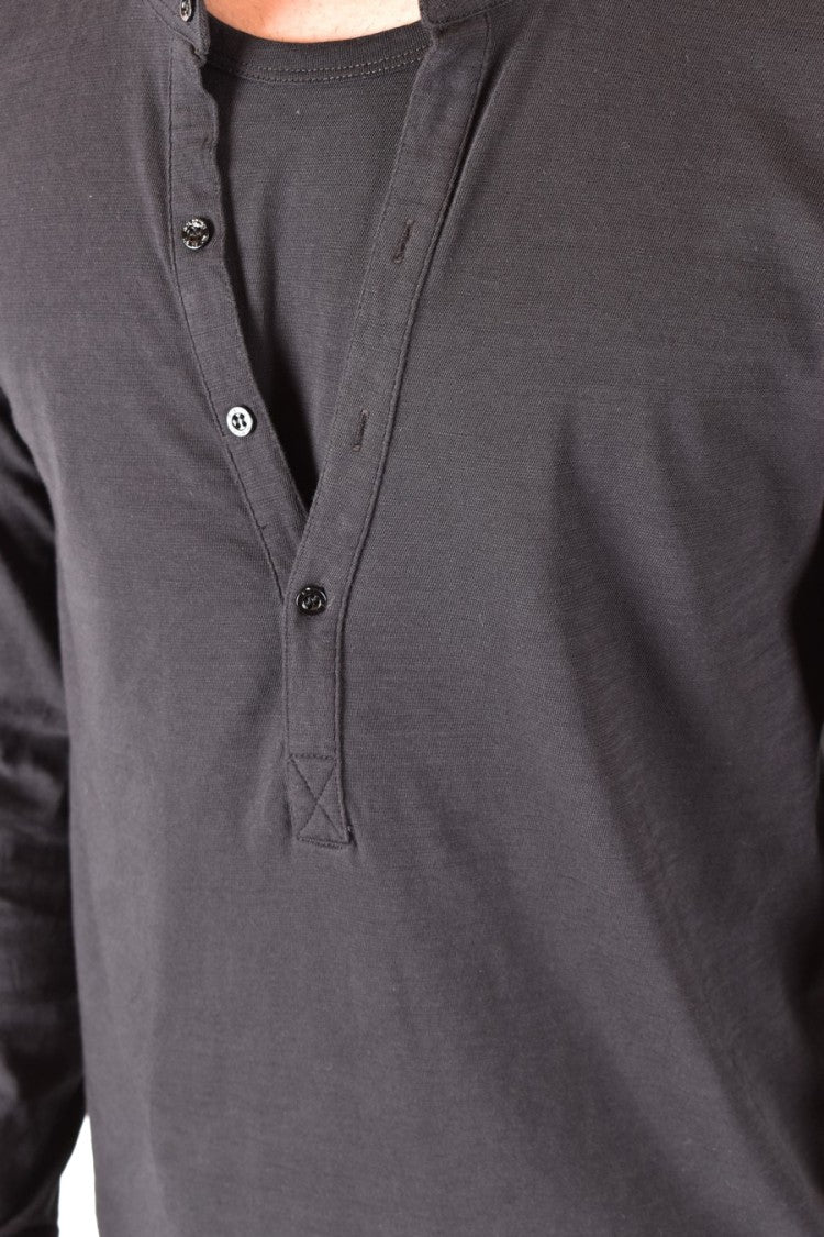 Neil Barrett Long-Sleeve Black Cotton Shirt