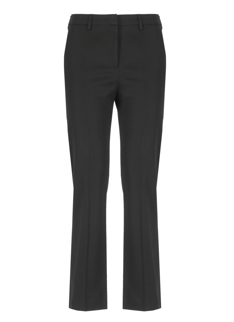 Pt Torino Tailored Black Viscose Pants