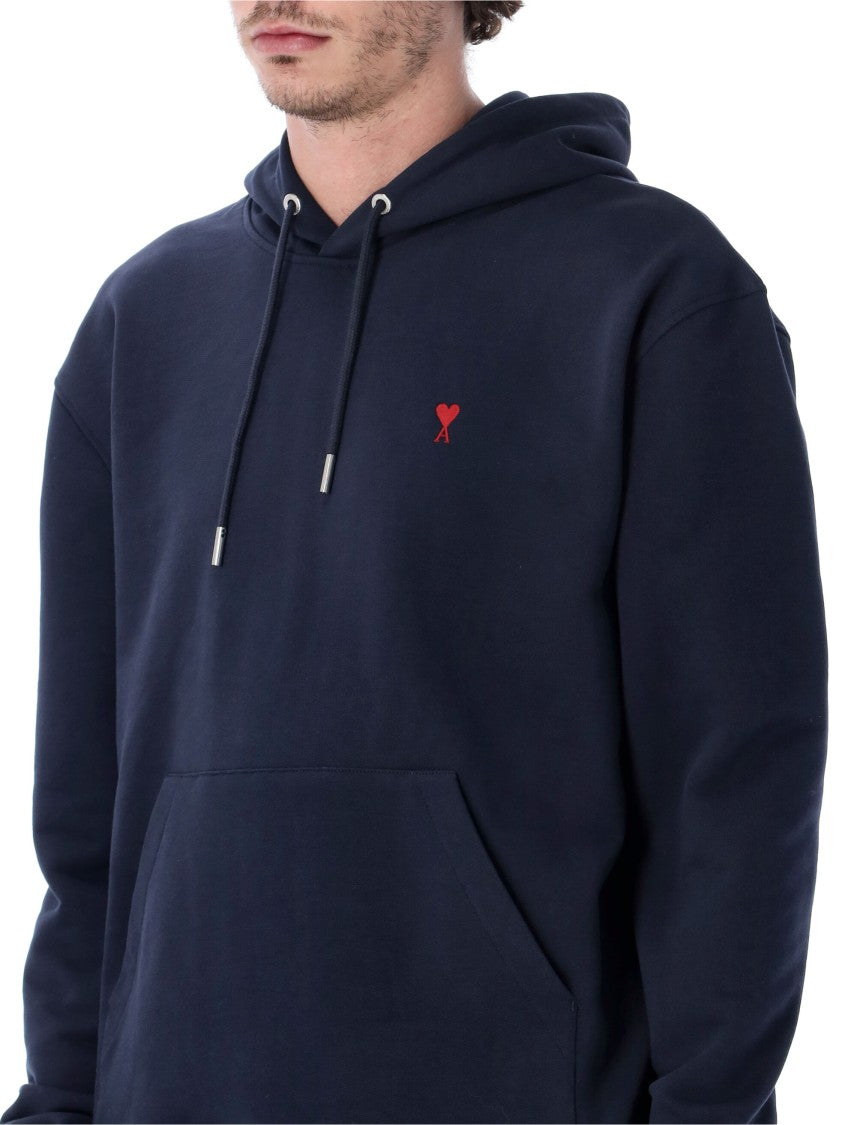 Ami Paris Ami De Coeur Cotton Hoodie