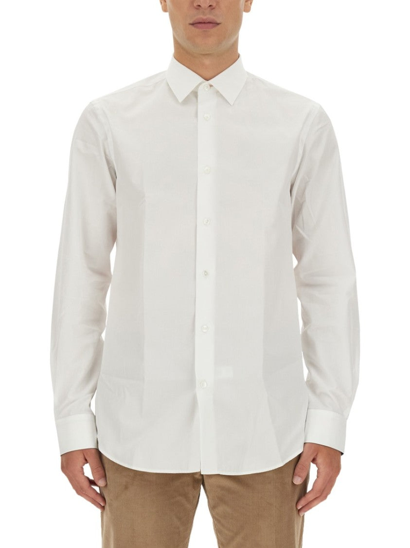 Paul Smith Tailored White Cotton Shirt