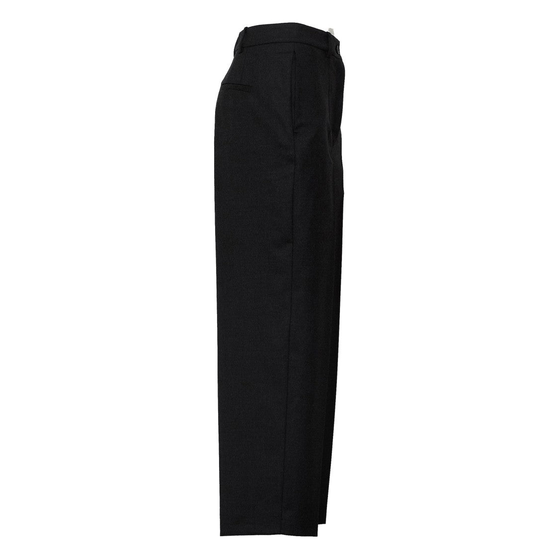 Parosh Melange Gabardine Straight-Leg Pants