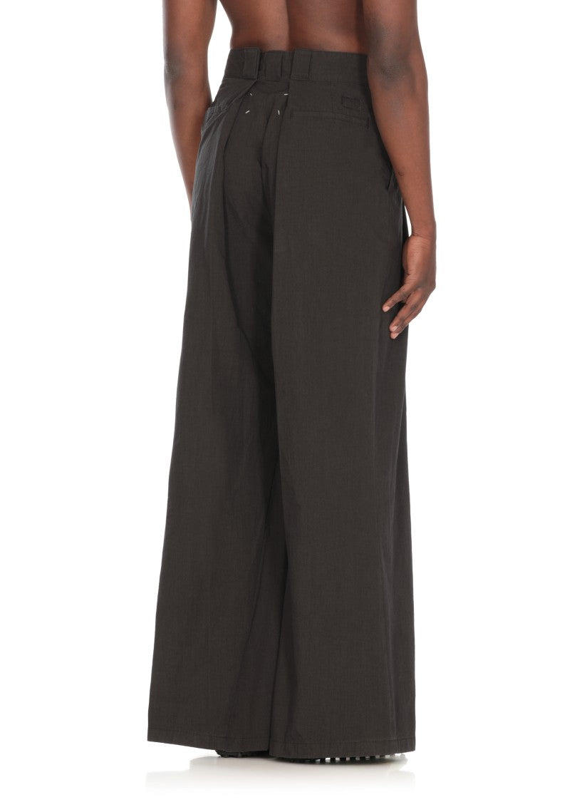 Maison Margiela Four Stitches Palazzo Pants With Iconic Detail