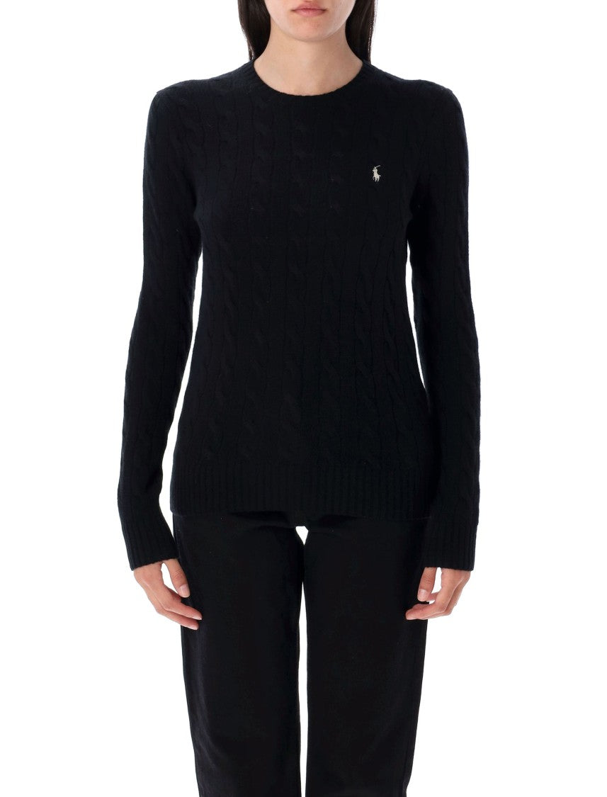 Polo Ralph Lauren Classic Cable Knit Sweater With Fitted Silhouette