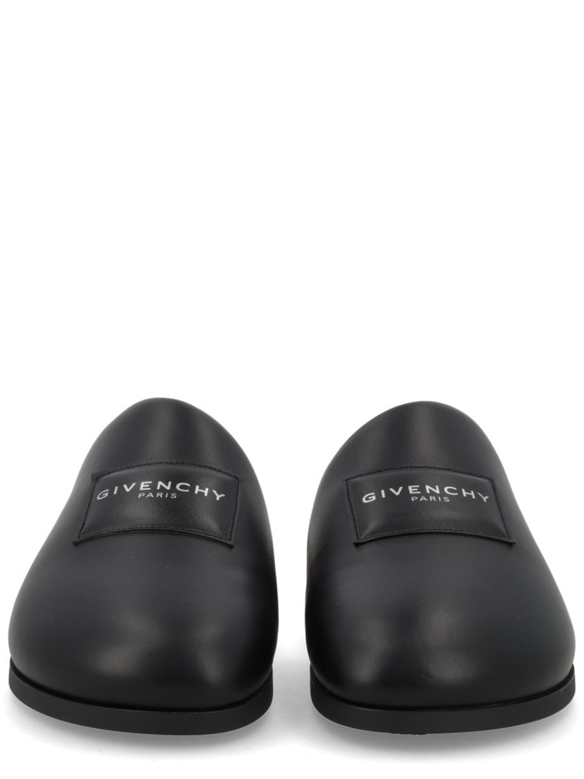 Givenchy Black Puffy Lamb Leather Loafers