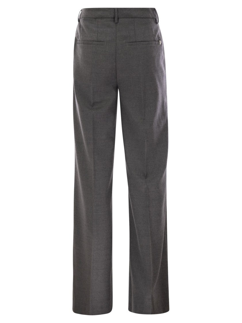 Dondup Janice - Wide Wool Pants