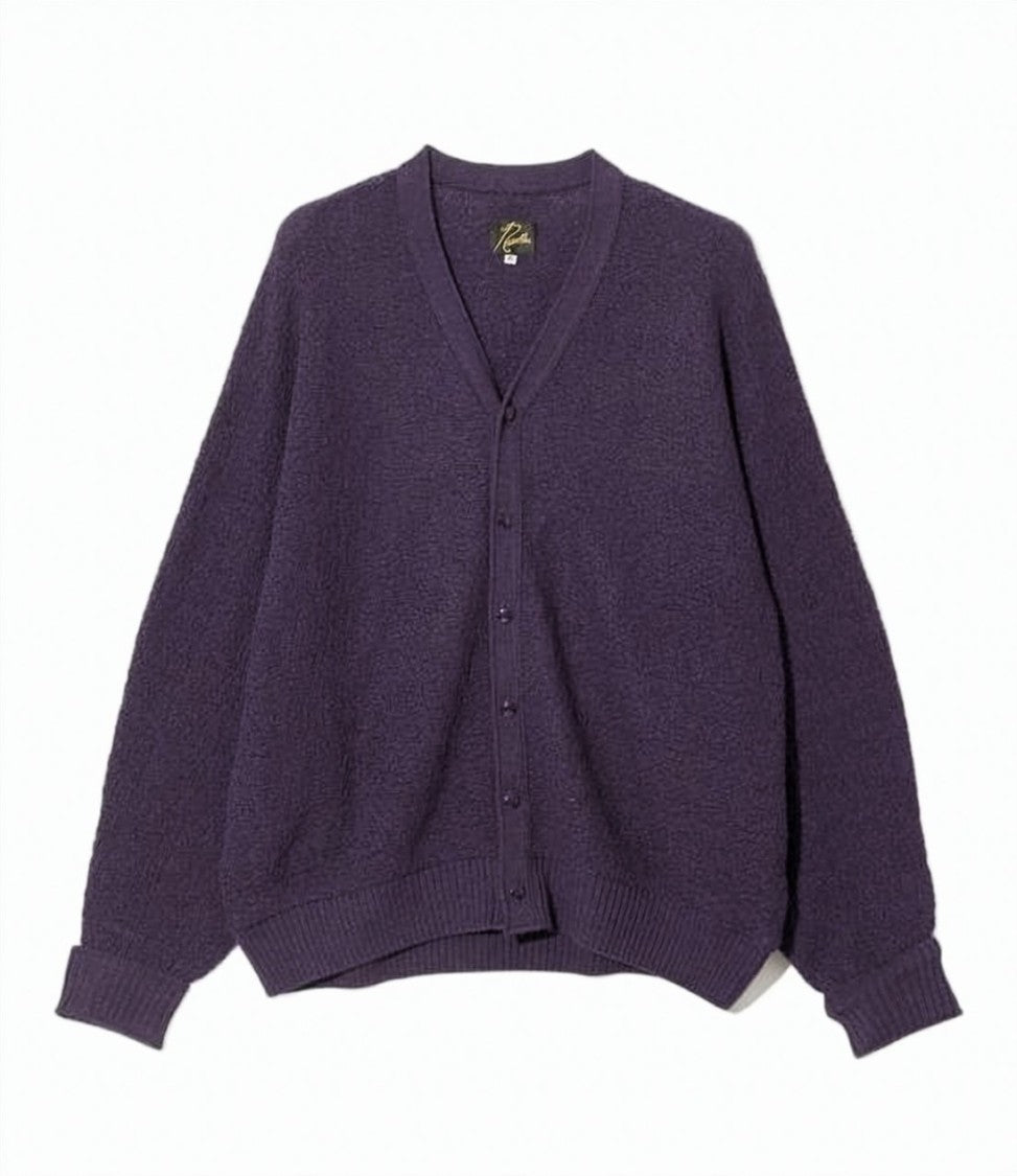 Needles Deep V-Neck Wool Cardigan