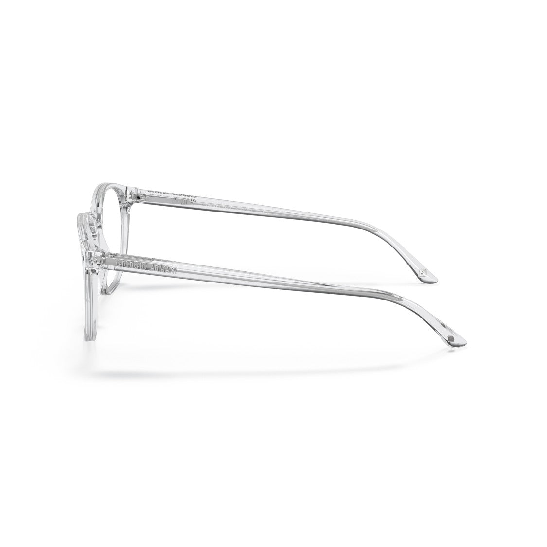 Giorgio Armani 0Ar7074 Transparent Acetate Eyeglasses With Square Shape