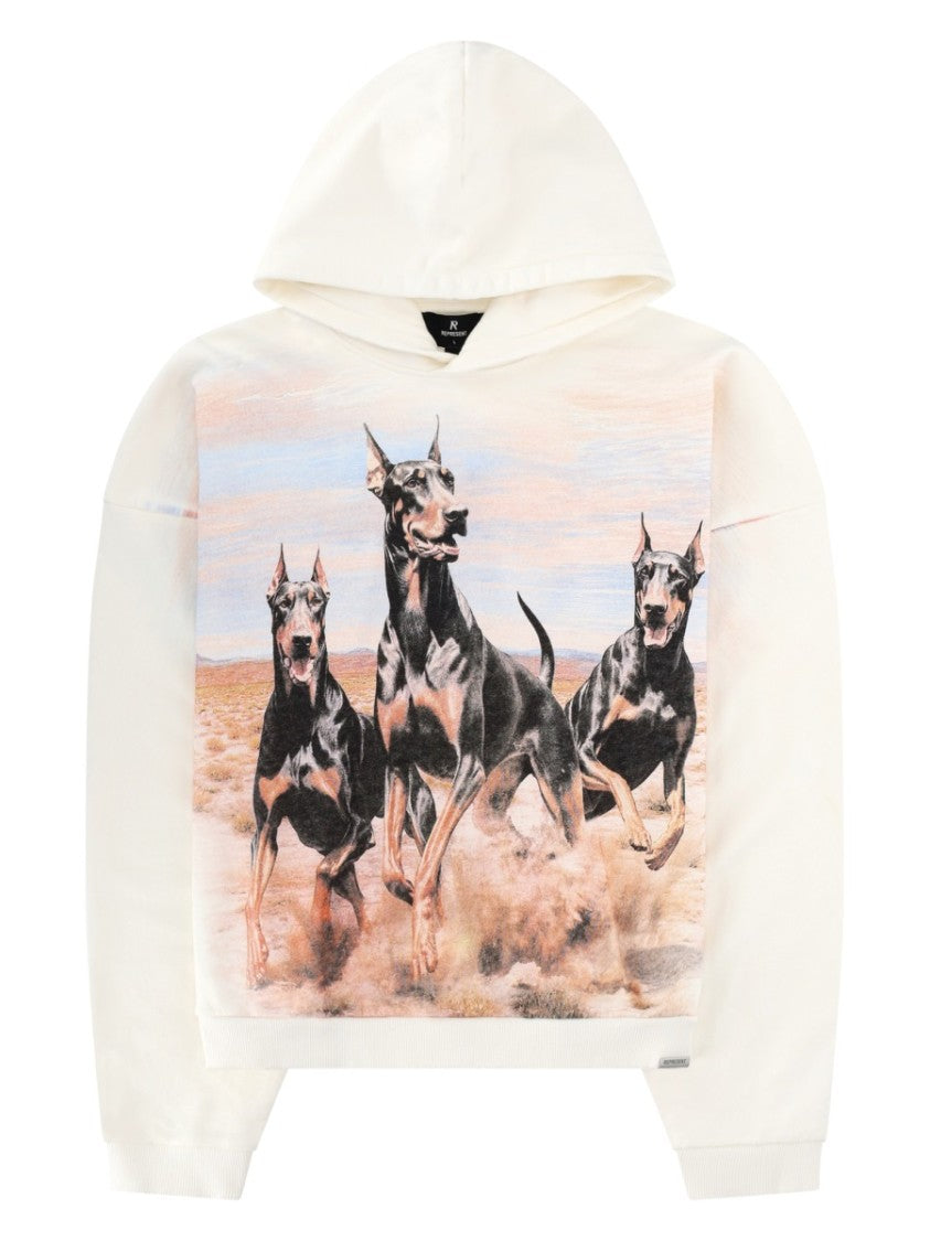 Represent Western Dobermans Graphic Soft Cotton Hoodie