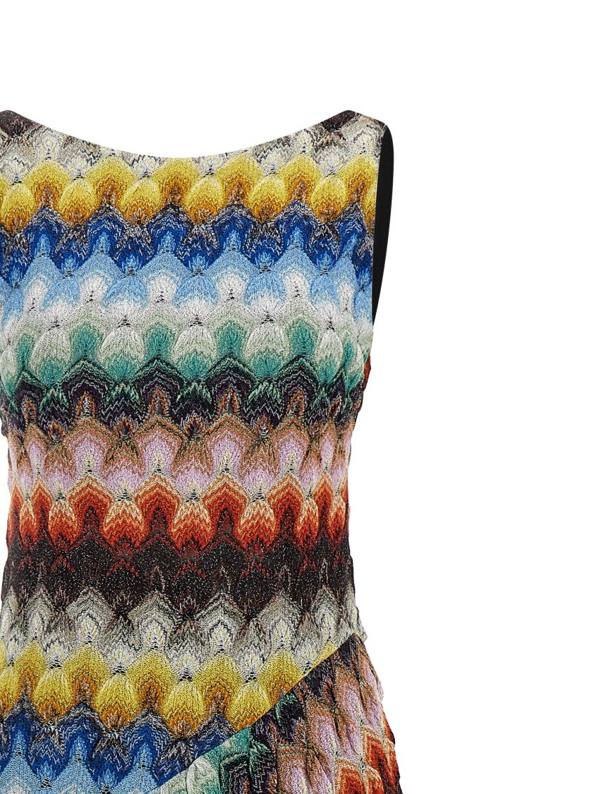 Missoni Sleeveless Lace Knit Dress
