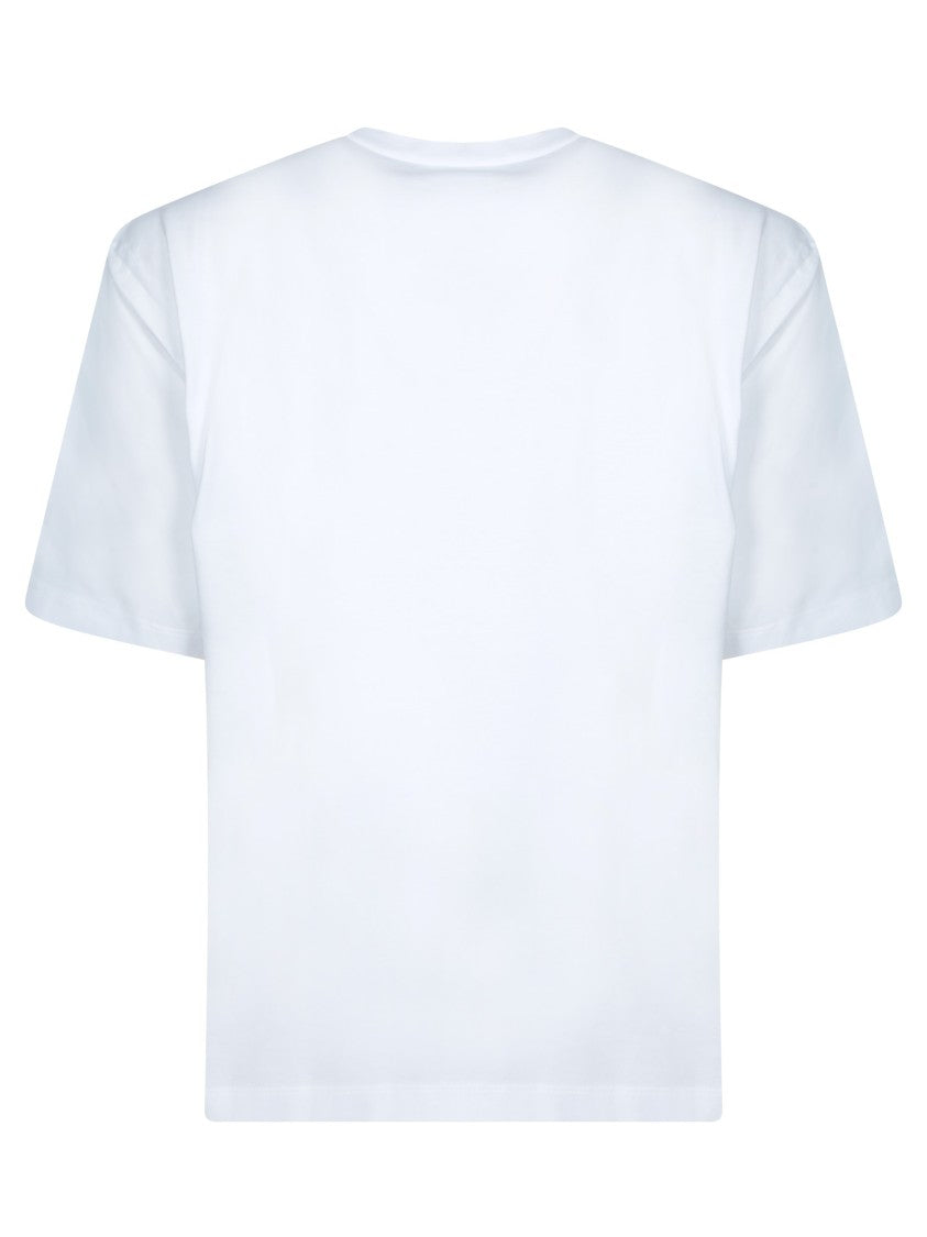 Dsquared2 Short Sleeve Crewneck T-Shirt With Bold Graphic Print