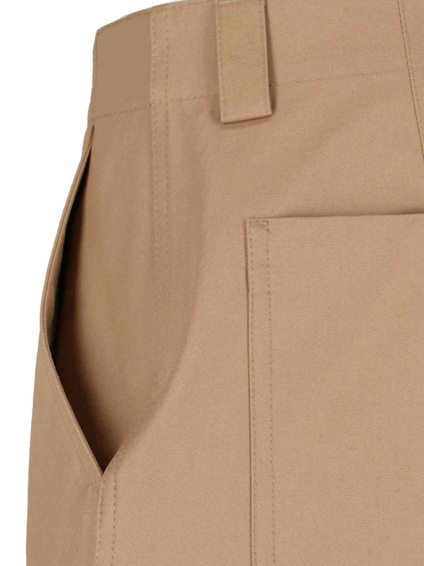 Gucci Logo Pants – Beige