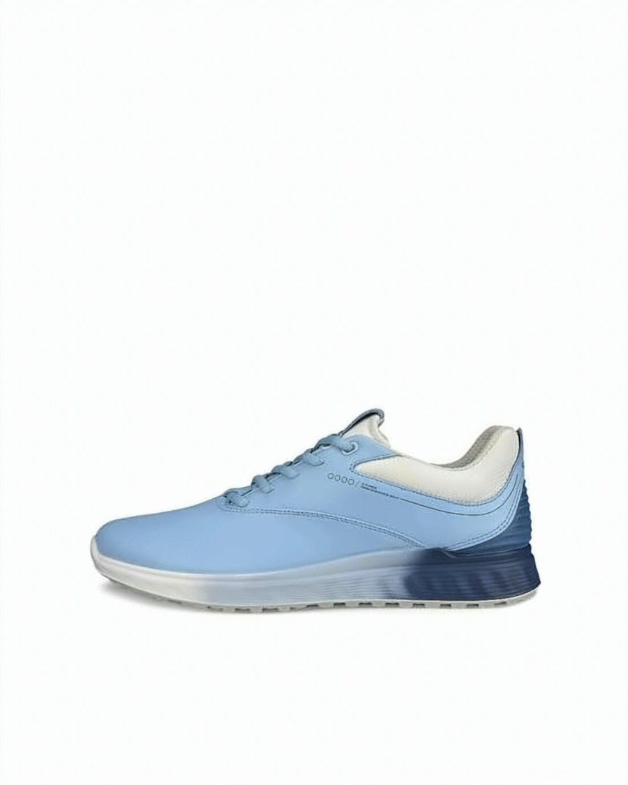 Ecco Smooth Leather Low-Top Sneakers With Cushioned Collar