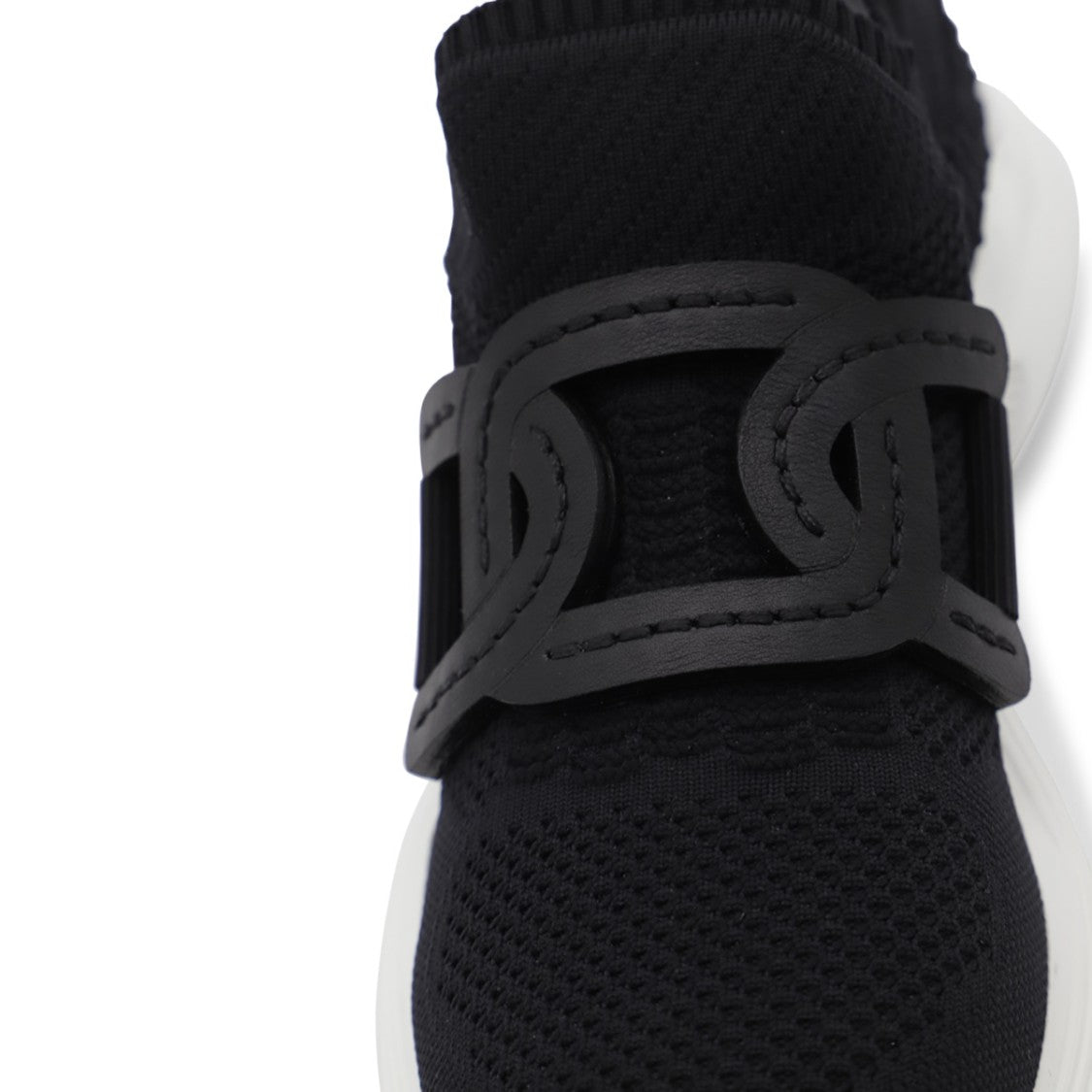 Tod's Black Canvas Kate Sneakers