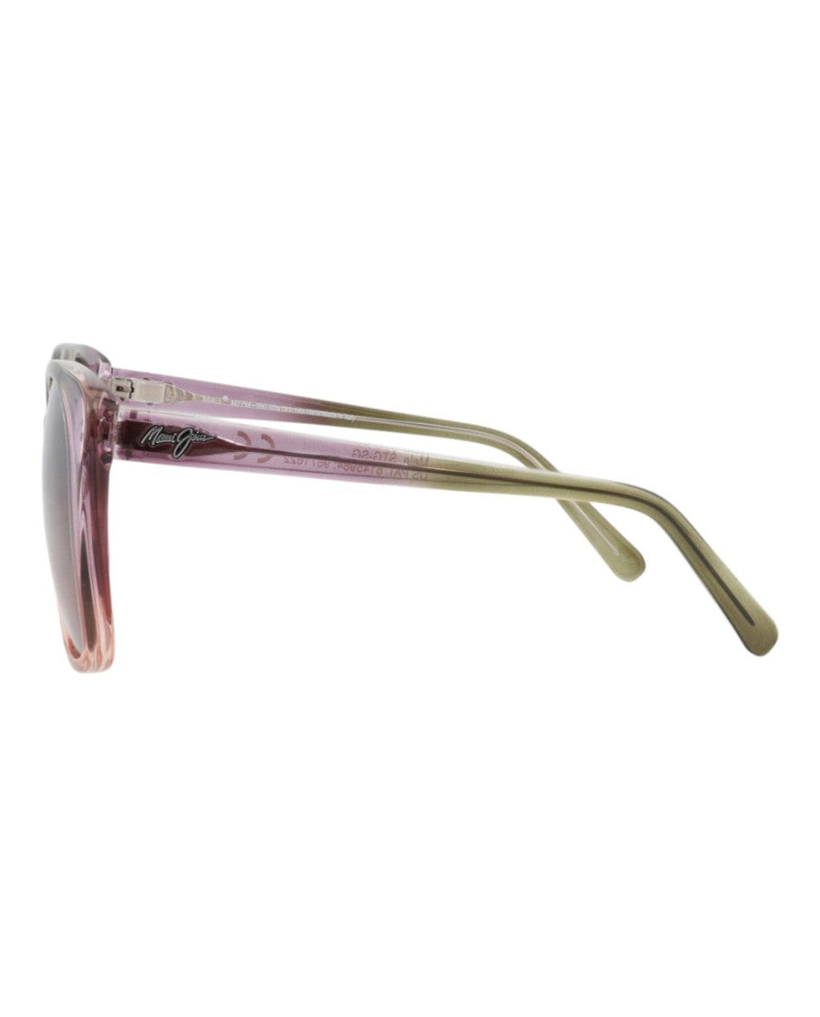 Maui Jim Square-Frame Injected Sunglasses