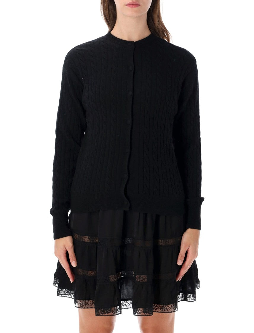 Gimaguas Rina Cardigan Cable-Knit Button-Down Cardigan