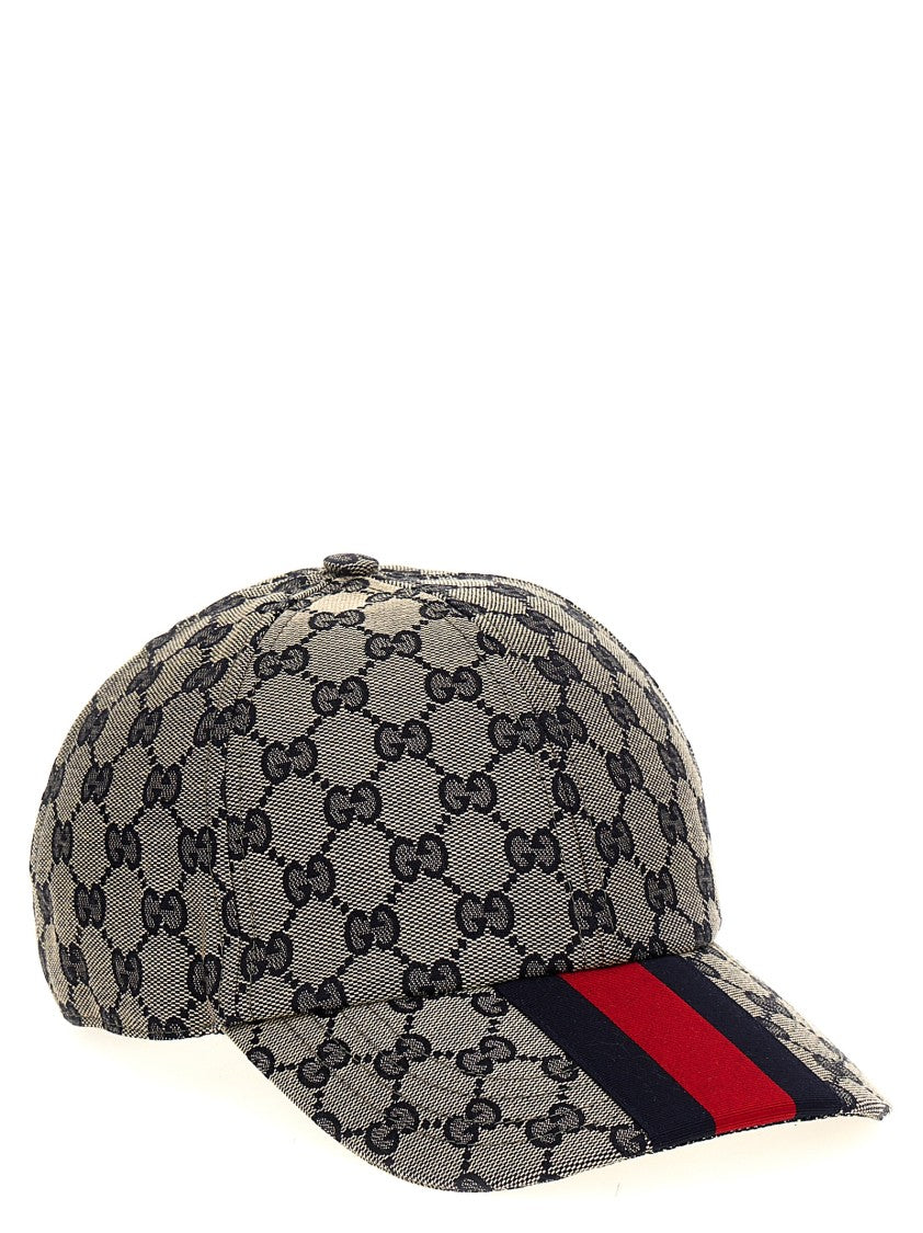 Gucci Gg Pattern Fabric Cap