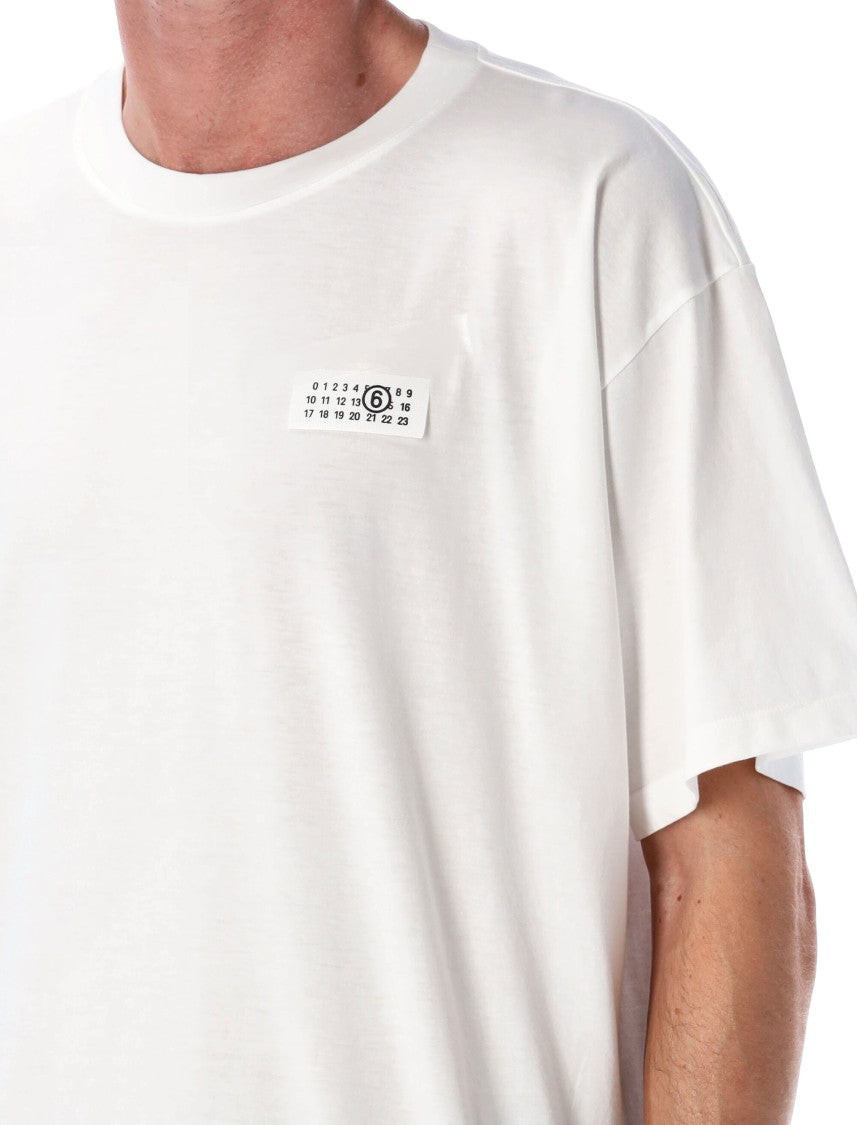 Mm6 By Maison Margiela Tape Logo Tee