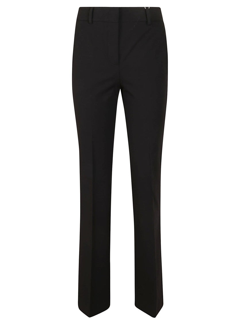 Incotex Straight-Leg Tailored Pants With Fitted Waistband