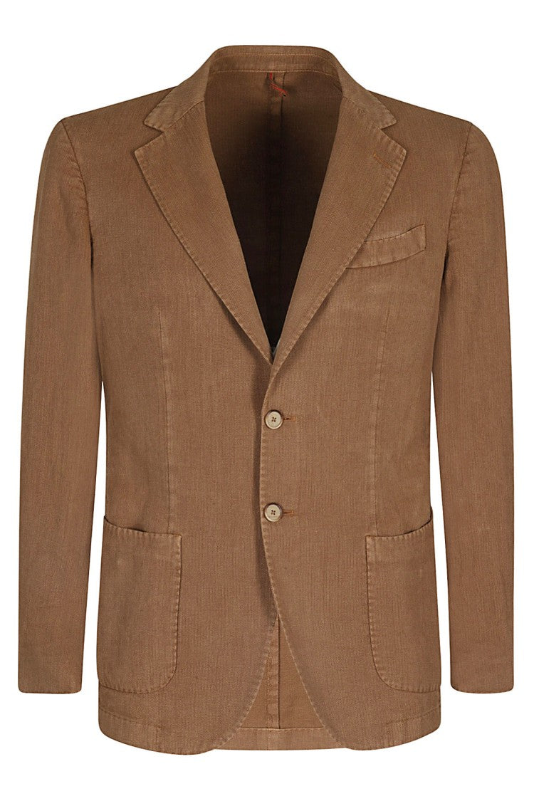 Santaniello Single-Breasted Cotton Jacket
