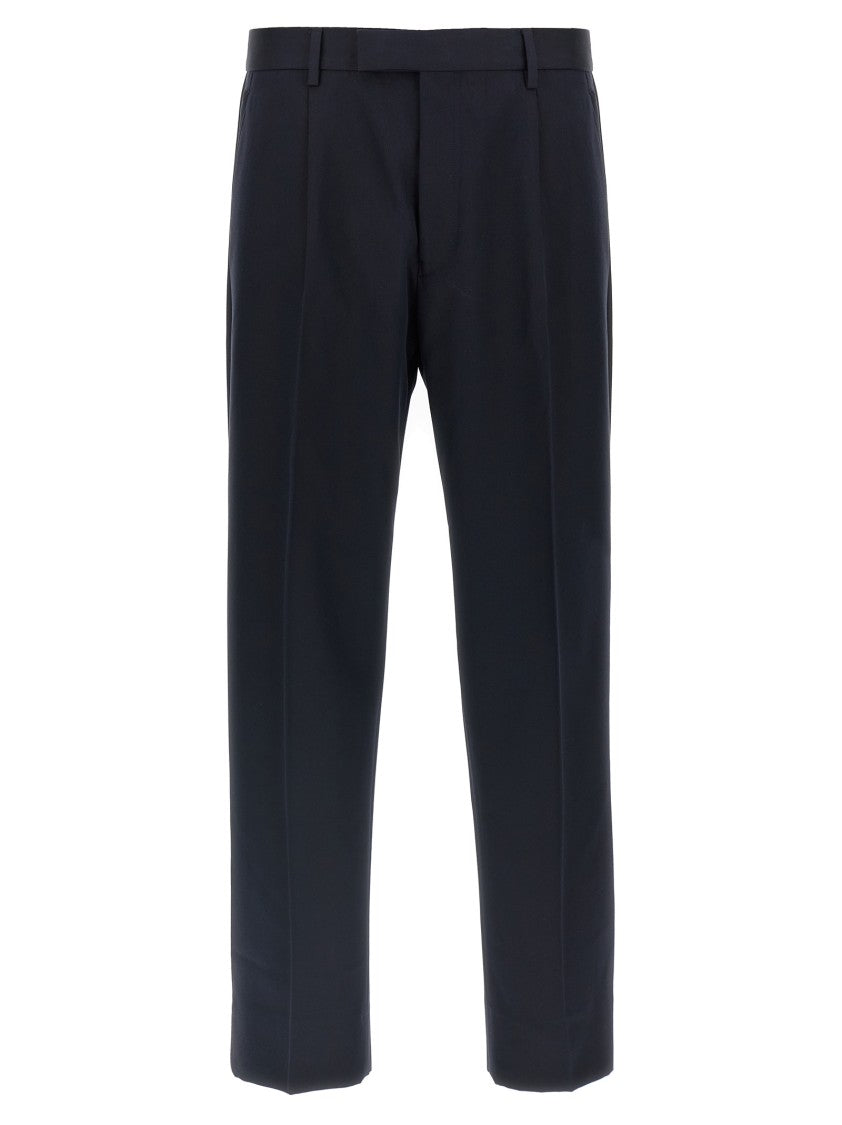 Zegna Black Straight Leg Trousers