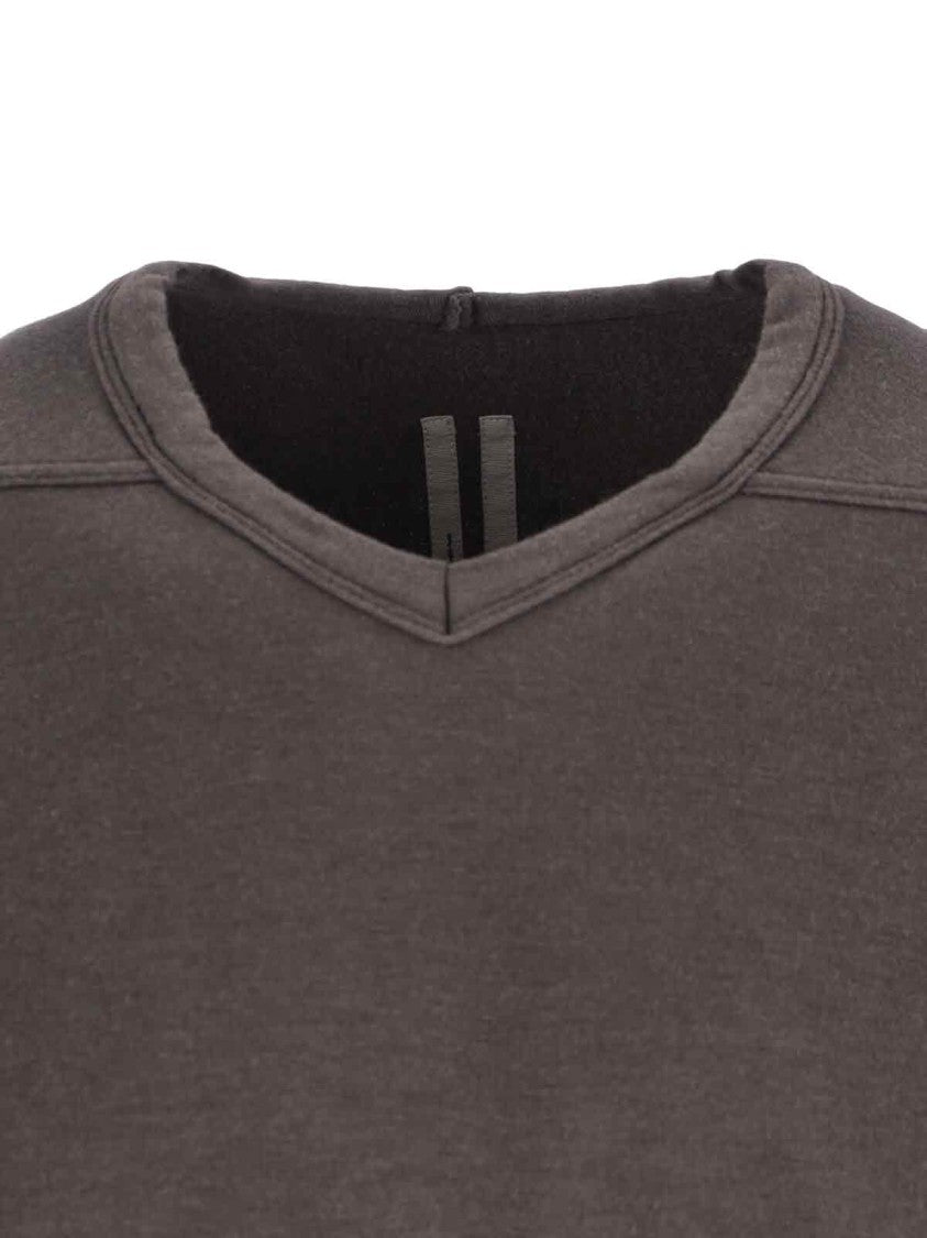 Rick Owens Thermal T-Shirt – Brown