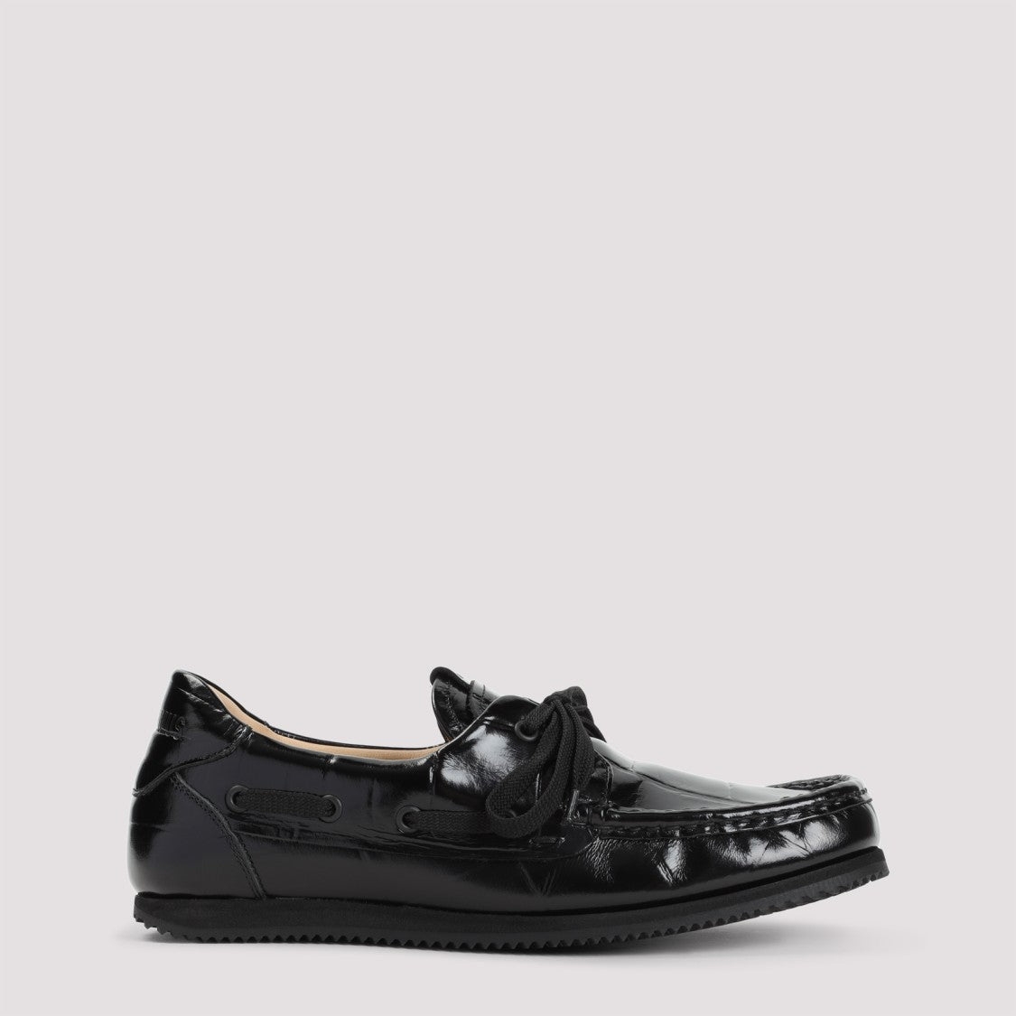 Jacquemus Les Batto Black Leather Loafers