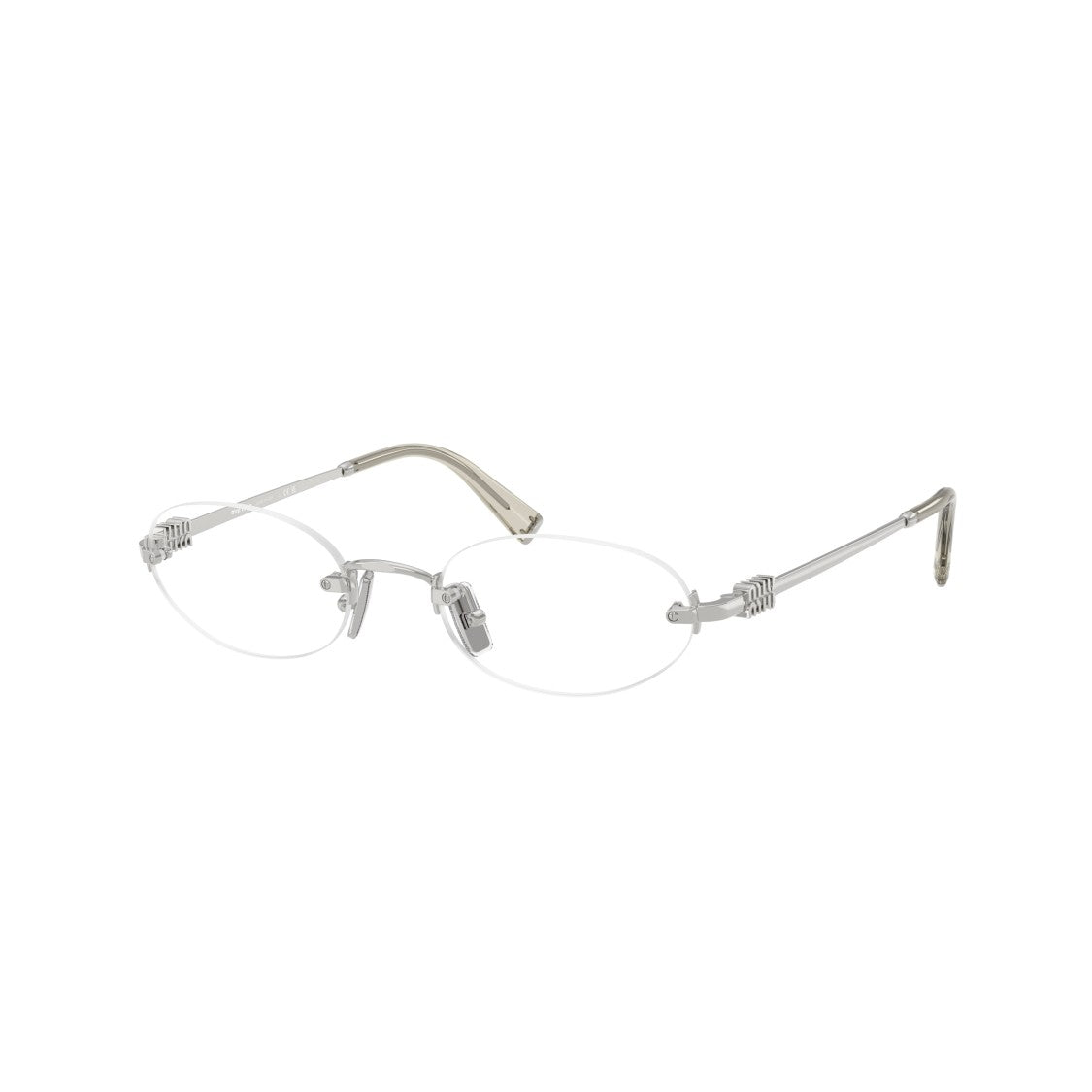 Miu Miu 0Mu 53Wv Rimless Oval Eyeglasses